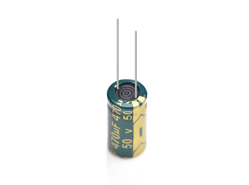 Electrolytic capacitor 470UF50V In-Line Capacitors LOWESR ±20% 105° Suitable for power supply for small appliances