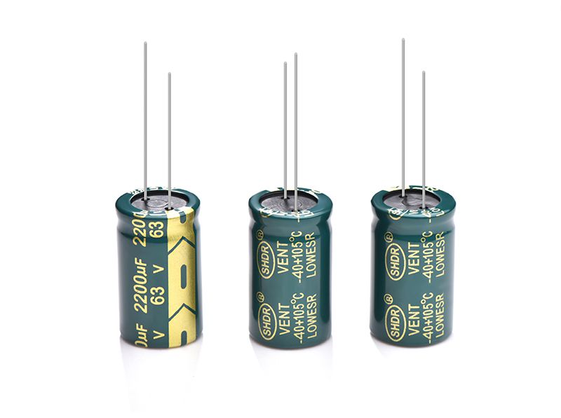 Aluminum electrolytic capacitor 2200UF 63V capacitor 105° ±20 LOWESR Amplifier dedicated