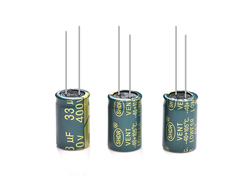 DIP Aluminum electrolytic capacitor 33UF400V LOWESR ±20% 5000H long lifespan