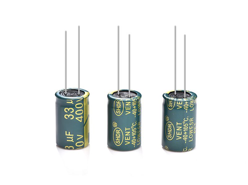 DIP Aluminum electrolytic capacitor 33UF400V LOWESR ±20% 5000H long lifespan DIP Aluminum electrolytic capacitor 33UF400V LOWESR ±20% 5000H long lifespan