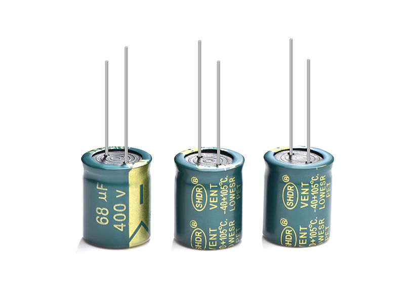 SHDR Electrolytic capacitor 68UF400V DIP LOWESR ±20 105° Dedicated to the power supply