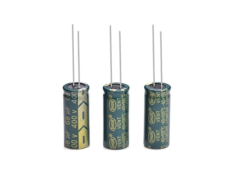 Electrolytic capacitor 68UF400V size13*30mm LOWESR DIP 105° For LED power supply