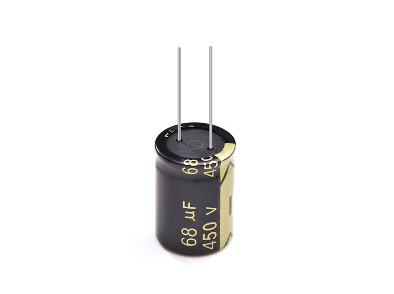Electrolytic capacitor 68UF450V PETshell DIP LOWESR VENT -40°~105°