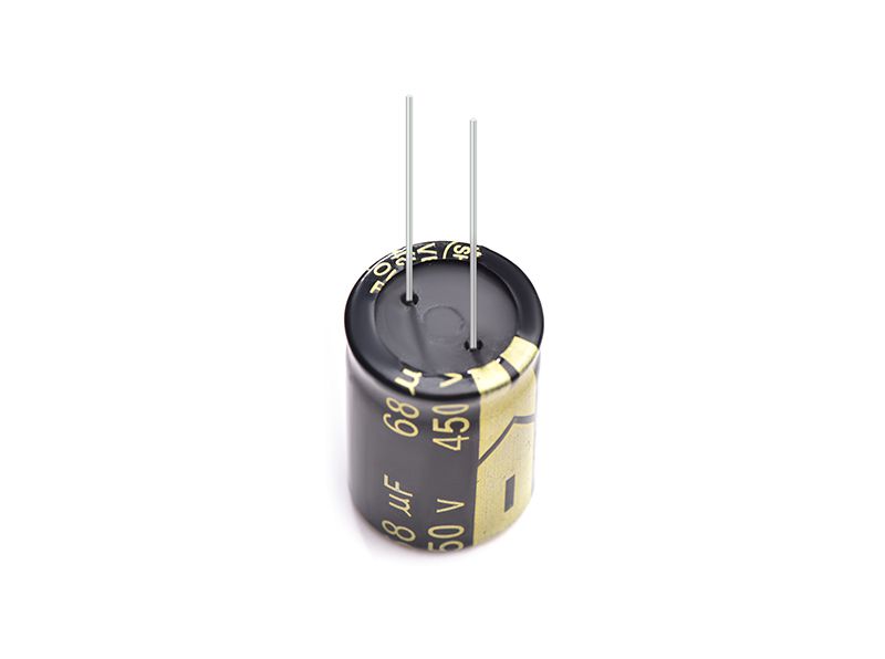 Electrolytic capacitor 68UF450V PETshell DIP LOWESR VENT -40°~105°