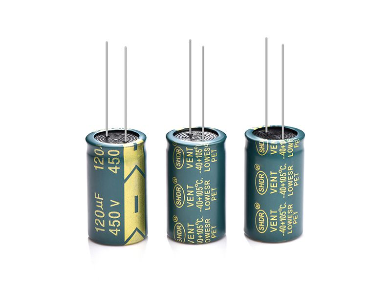 Electrolytic capacitor 120UF450V DIP LOWESR ±20% 105° 3000H capacitor