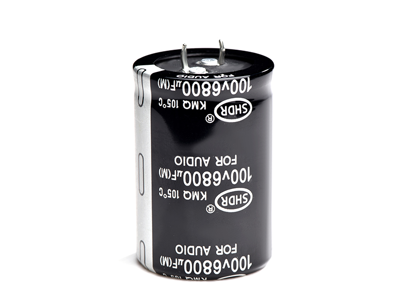 Electrolytic Capacitors Horn Capacitor 6800UF100V super aluminum electrolytic