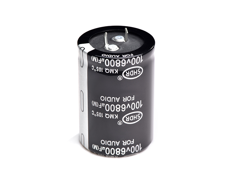 Electrolytic Capacitors Horn Capacitor 6800UF100V super aluminum electrolytic