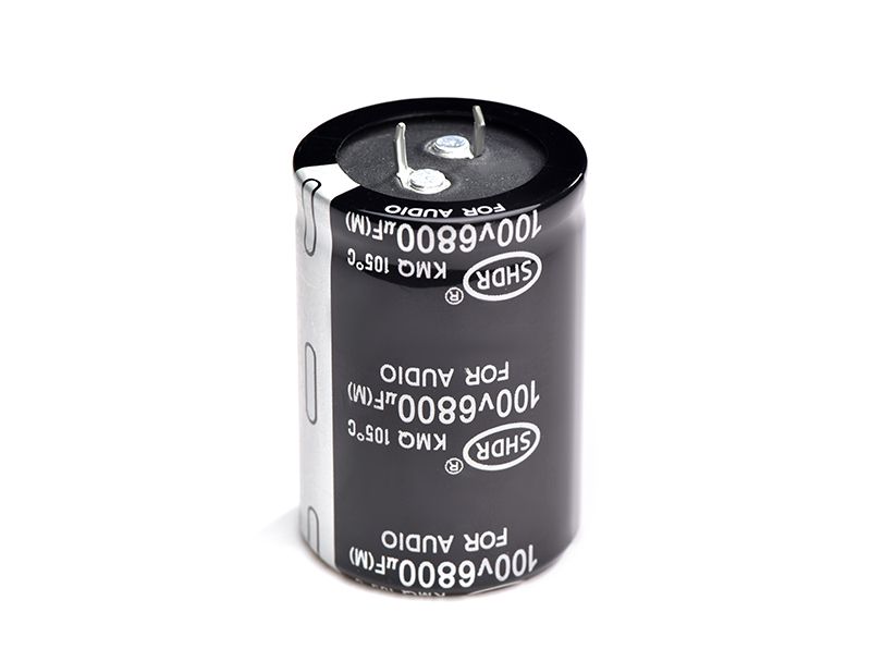 Electrolytic Capacitors Horn Capacitor 6800UF100V super aluminum electrolytic