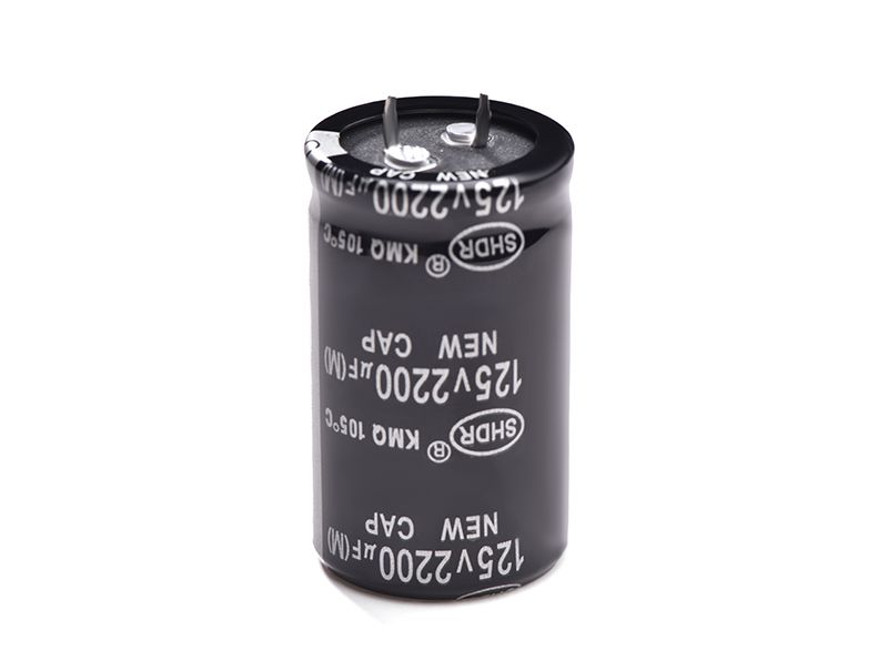 Aluminum Electrolytic Capacitor High voltage  capacitors 2200UF 125v ac super capacitors